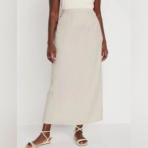 Old Navy Beige Maxi Skirt